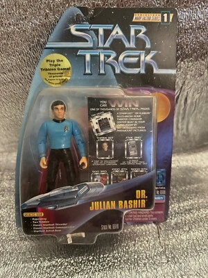 Star Trek Warp Factor Series 1 Dr. Julian Bashir Action Figure 1997 Playmates - Image 1 of 2