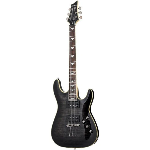 Schecter Omen Extreme-6 Electric Guitar - See Thru Black