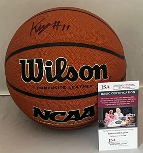 Baloncesto Keyontae Johnson Kansas State Wildcats firmado Envío Grabado NCAA JSA - Imagen 1 de 3