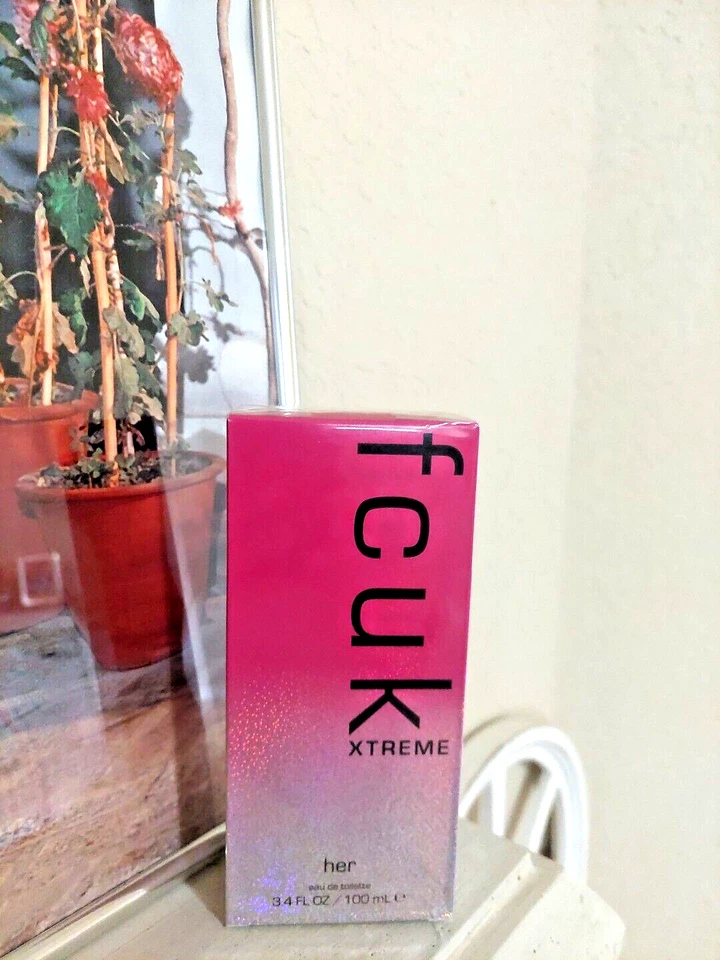 FCUK Extreme by French Connection Eau De Toilette spray 3,4 oz para ELA - Imagem 1 de 4
