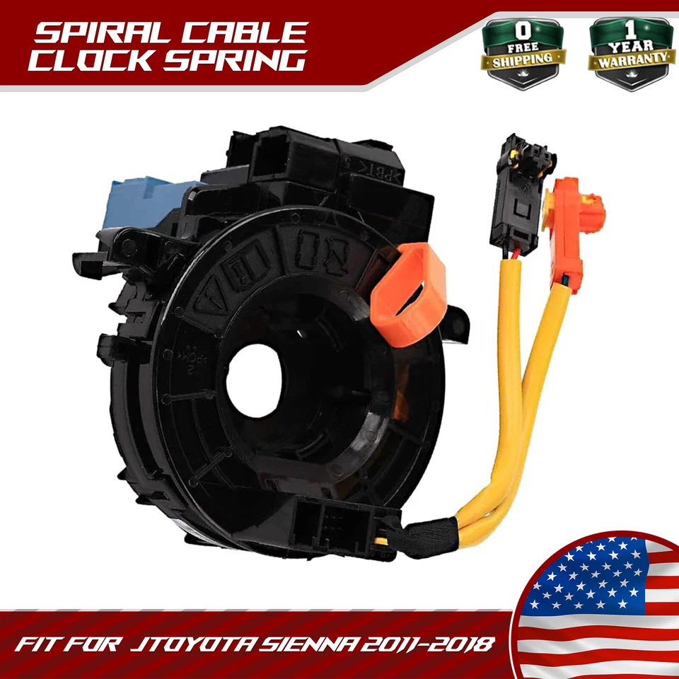Cable espiral reloj resorte 84307-08020 apto para Toyota Sienna 2011-2018 Foto 1 de 4