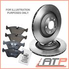 Brake Discs Vented 348 And Set Pads Front For Bmw 7 Series E65 66 730 745