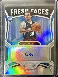 2020-21 Certified Fresh Faces Signatures #FS-COL Cole Anthony Auto Magic Invest! - Bild 1 von 10
