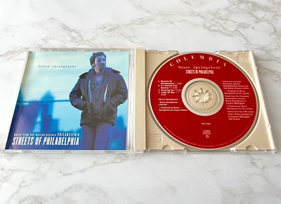 Bruce Springsteen Streets Of Philadelphia CD Maxi Single Columbia 44K 77383 OOP! - Image 1 of 4