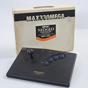 NEO GEO MAX 330 MEGA Fighting Stick Controller Boxed Tested JAPAN SNK Ref 2755 - Picture 1 of 11