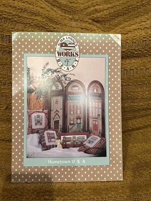 Works of Heart "Hometown U S A" Alma Lynne’s Cross Stitch Chart Booklet GUC - Image 1 of 3