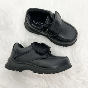 Children's Place Toddler 7 Black Dress Shoes Special Occasion - Picture 1 of 7