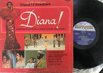 Diana! TV Soundtrack, Diana Ross /w Jackson 5 Danny Thomas  Gatefold VG+ VINYL Foto 1 de 3