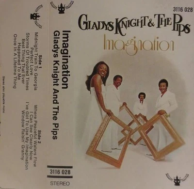 Gladys Knight and the Pips Imagination cassette Germany Buddah 1973 cassette - Image 1 of 4