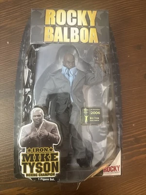 Figura de acción Iron Mike Tyson Jakks Pacific - Rocky Balboa 2007 totalmente nueva Foto 1 de 4