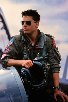 NEW TOP GUN 1986 MOVIE POSTER PREMIUM WALL ART PRINT SIZE A5-A1 - Image 1 of 4