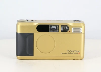 Contax T2 Gold 60th anniversary Film Camera RARE VINTAGE From JAPAN - Image 1 of 4