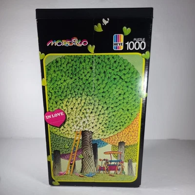 Heye Mordillo IN LOVE 1000 pcs vintage vtg jigsaw puzzle COMPLETE (1988) - Image 1 of 4