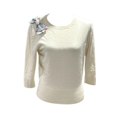 Ted Baker crewneck sweater with bow Accent - Image 1 of 4