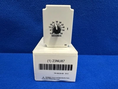 MACROMATIC TR-50228-08 SinFunTimeDelayRelay, 24VAC/DC, 8Pins 23NU87 - Image 1 of 2