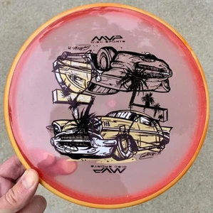 MVP Axiom Particle Glow Proton Soft Envy RARE 2 Stamp OTB Champion Cup Disc Golf - Picture 1 of 10