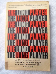 Sam Goody Christmas 1957 THE LONG PLAYER Classical Record CATALOG LP Playing  - Bild 1 von 2