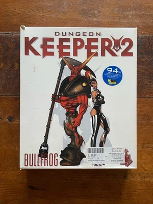 Dungeon Keeper 2 Big Box PC CD-ROM Game Bullfrog 1997 Complete - Image 1 of 4