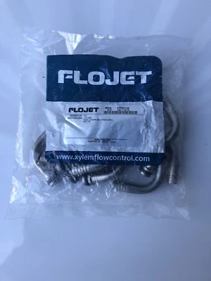 Flojet 20608100 подлинный стальной шланг штуцер 3/8 «жидкий порт колено 12Pack новый - Изображение 1 из 3
