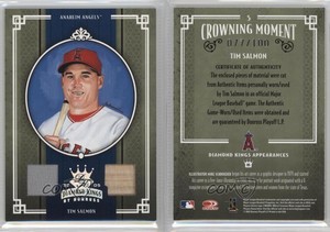 2005 Donruss Diamond Kings Silver Materials /100 Tim Salmon #5