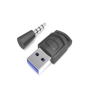 USB Wireless Game Audio Headphone Adapter Receiver For PS5 PS4 Game Console f - Picture 1 of 8