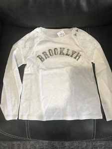 5/6 GIRLS LONG SLEEVE SHIRT. NEW - Picture 1 of 2