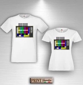 BRAINWASHED T-Shirt TV-Shirt AESTHETIC Geschenkidee Herren Damen - Bild 1 von 5