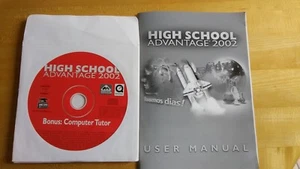 HIGH SCHOOL ADVANTAGE~USER MANUAL w/6 CD SETs~ 2002~1997~Spanish~Geography,etc - Picture 1 of 5