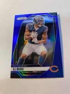 2024 Panini Prizm DJ Moore Prizm SSP Retail Blue RAREHTF - Bild 1 von 1