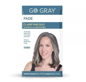 Embrace Your Gray Go Gray Charcoal Shampoo 6oz Conditioner 6oz - Picture 1 of 5
