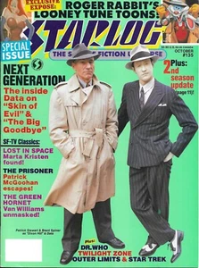 Starlog Magazine #135 Star Trek Next Generation Oct 1988 Data Marta McGoohan Van - Picture 1 of 1