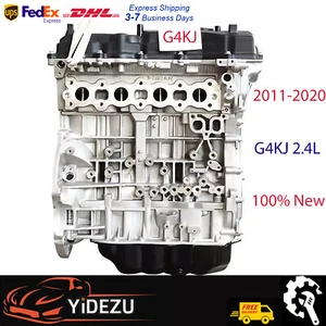 For Hyundai Sonata Kia Optima GDi GAS 11-20 Long block Engine Assembly 2.4L G4KJ - Picture 1 of 9