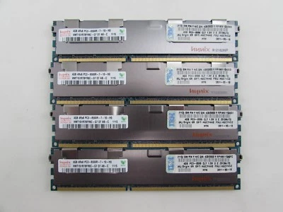 IBM 46C7452 16GB 4 x 4GB PC3-8500R DDR3 1066 CL7 ECC REG Server Memory Kit Hynix - Image 1 of 4