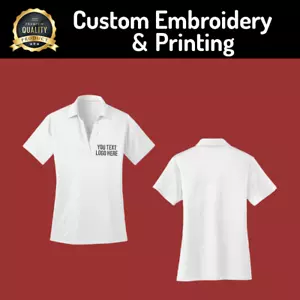 Camisa polo personalizada de poliéster: absorción de humedad hecha a pedido ropa deportiva - Imagen 1 de 14
