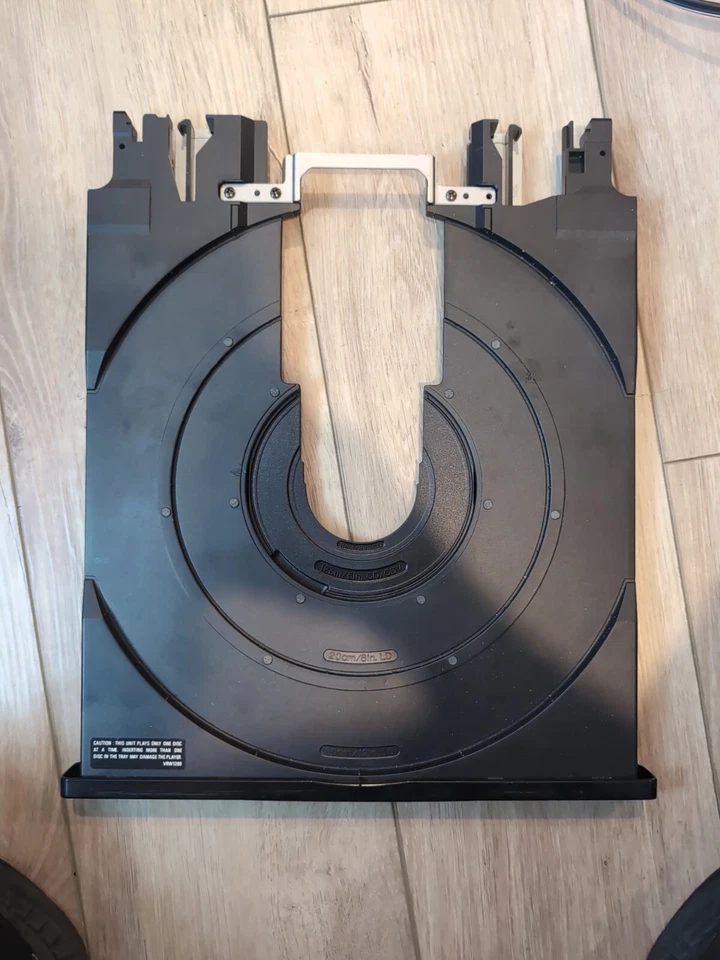 Laser Disc tray carriage from Denon LA-2300 Laserdisc player - Image 1 of 2