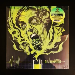H.P. LOVECRAFT'S RE-ANIMATOR Limited Edition GREEN Vinyl LP Waxwork Import US - Picture 1 of 4