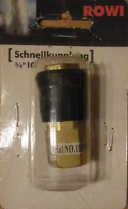 ROWI Druckluftkupplung 3/8" IG Schnellkupplung NW 7,2 - Bild 1 von 2
