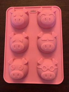 Soap Molds Silicon Pigs NWOT - Picture 1 of 7