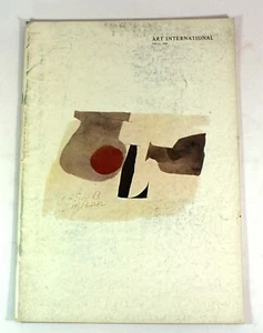 ART INTERNATIONAL MAGAZINE Volume VIII/1 February 15 1964-Ellsworth Kelly,Mughal - Foto 1 di 2