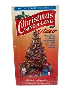Christmas Sing-A-Long VHS 1989 - Imagen 1 de 3