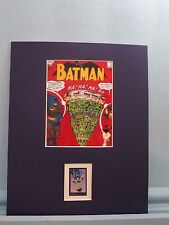 DC Comic Book Heroes Batman, Robin & the Riddler and the Batman stamp