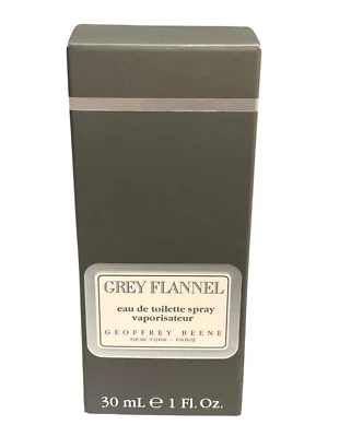 Eau de Toilette Spray Franela Gris Geoffrey Beene 1 Fl Oz 30 ml Hombres Nuevo en Caja Foto 1 de 4