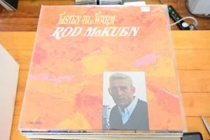 ROD MCKUEN "LISTEN TO THE WARM" LP 12" VINYL VG RCA VICTOR - Picture 1 of 4