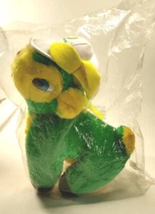 John Deere Reindeer Plush Red Nose Green Yellow  White Hat Stuffed Toy Animal  - Picture 1 of 11