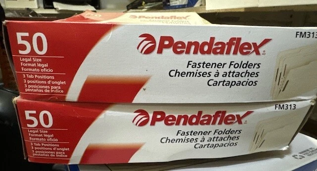 Pendaflex Fastener Folder - Legal 8.5" X 14" 1/3 Tab Cut 2 2" Capacity - Image 1 of 1