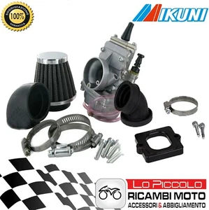 9930870 KIT CARBURATORE COLLETTORE MIKUNI TM24 PIAGGIO LIBERTY 50 2T 2001 2002 - Foto 1 di 1
