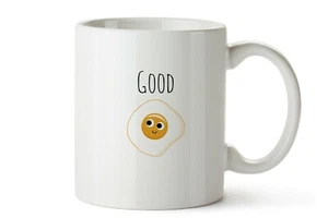 Buena taza de huevo divertido juego de palabras 11 onzas regalo café o té bebedor - Imagen 1 de 1