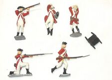 Imrie~Risley 5 pieces British Soldiers American Revolution two wounded plus ???