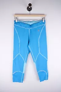 Kari Traa Women Workout Leggings Sportswear Blue Stretch size L - Picture 1 of 3