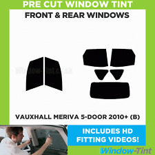 For Vauxhall Meriva 5-door 2010+ (B) Full Pre Cut Window Tint Kit Front & Rear